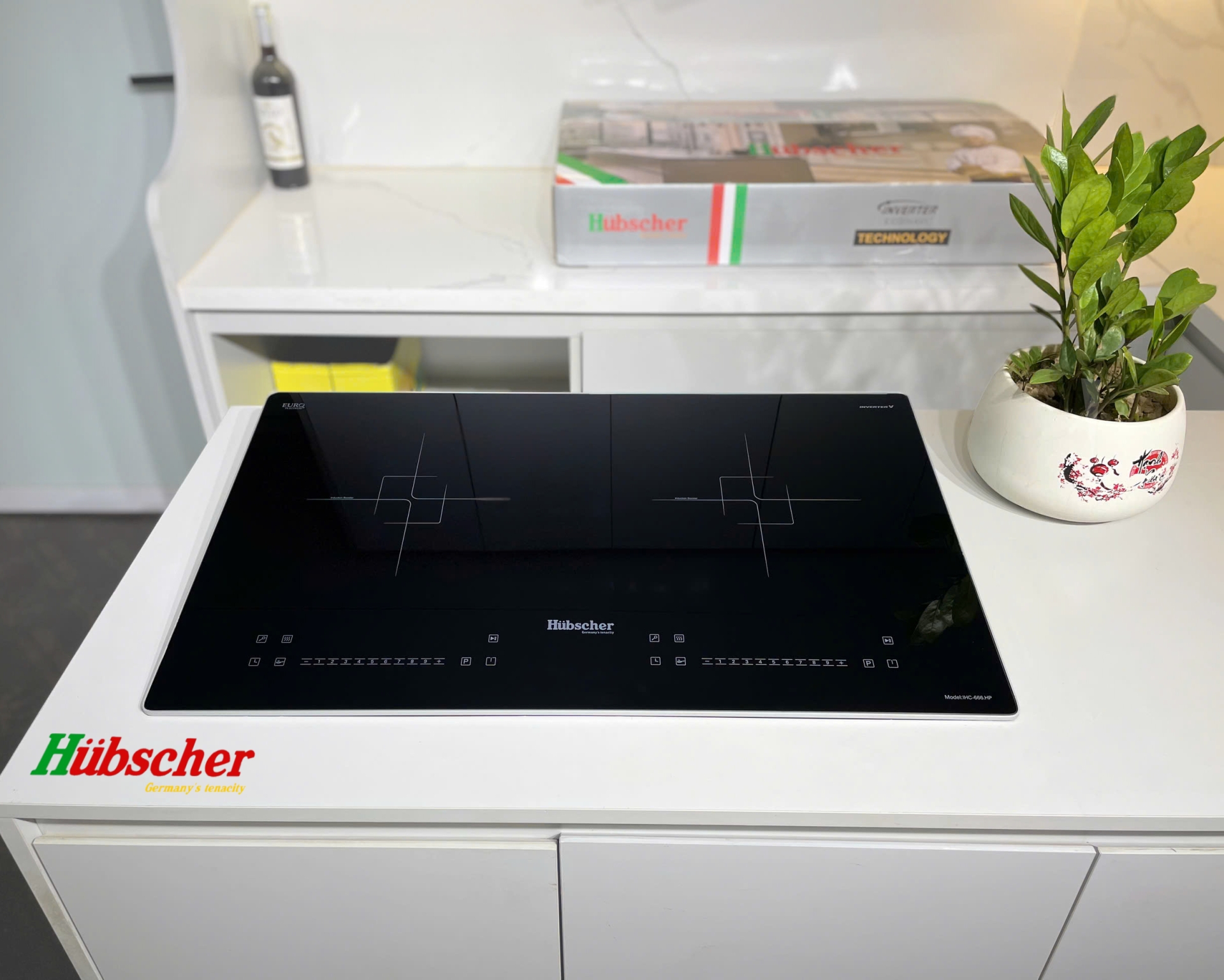 Bếp từ đôi Hubscher Model: IHC-666.HP