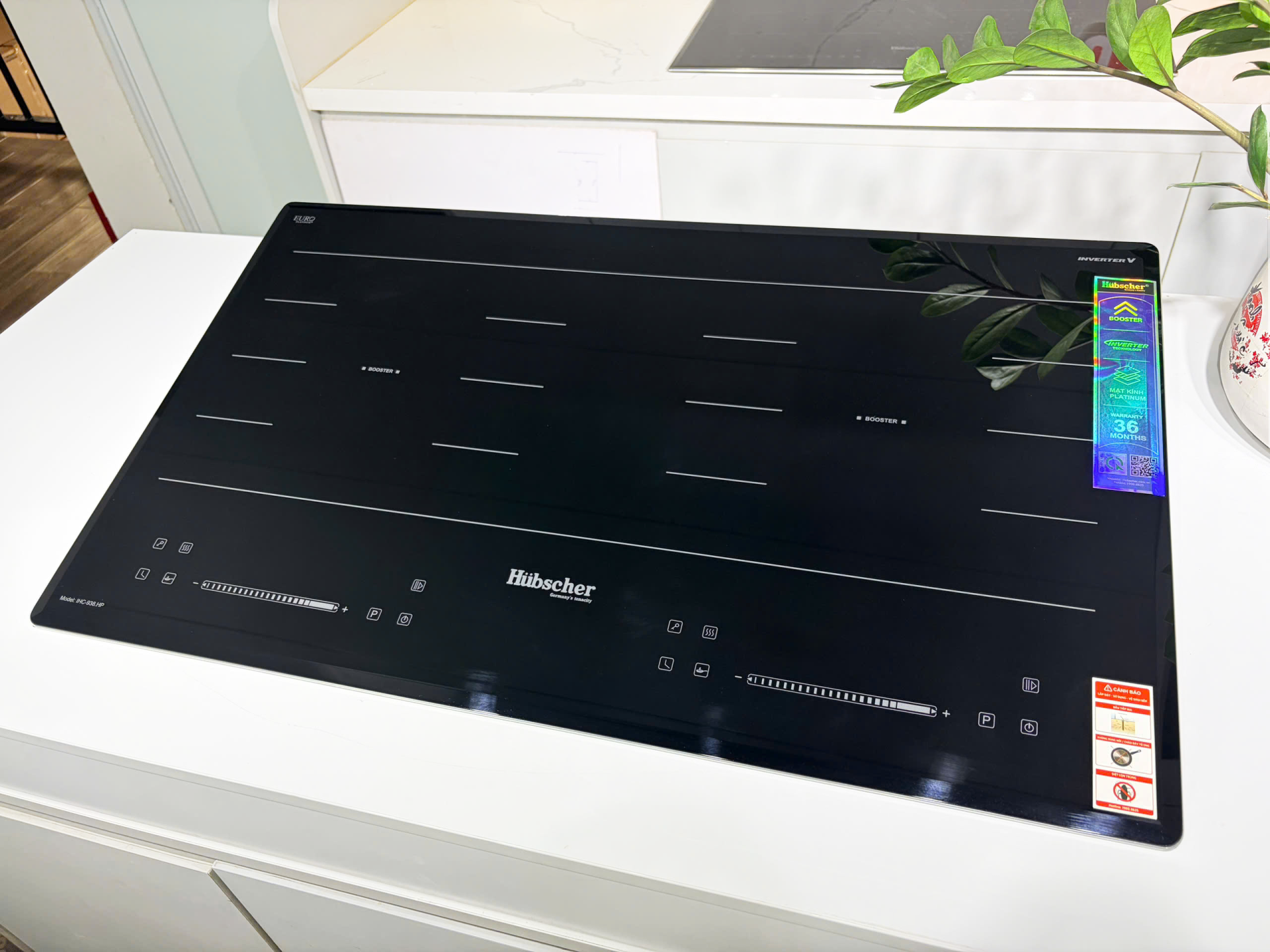 Bếp từ đôi Hubscher Model IHC-938.HP