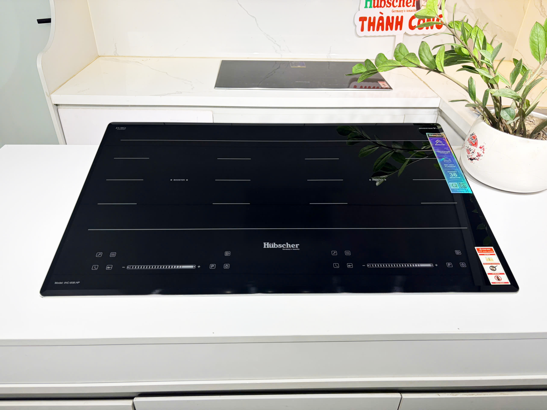 Bếp từ đôi Hubscher Model IHC-938.HP