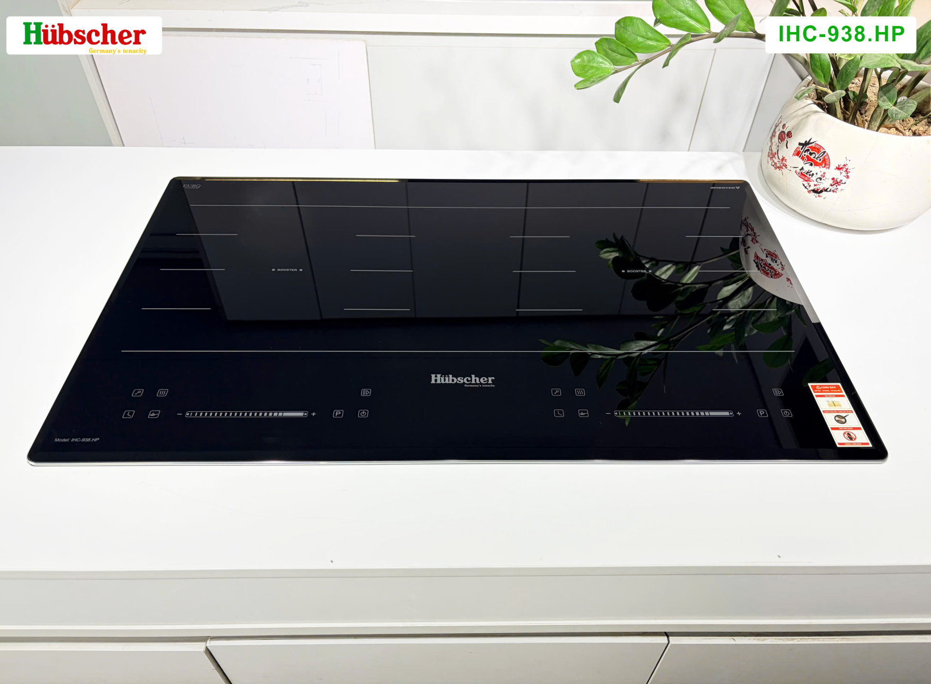Bếp từ đôi Hubscher Model IHC-938.HP