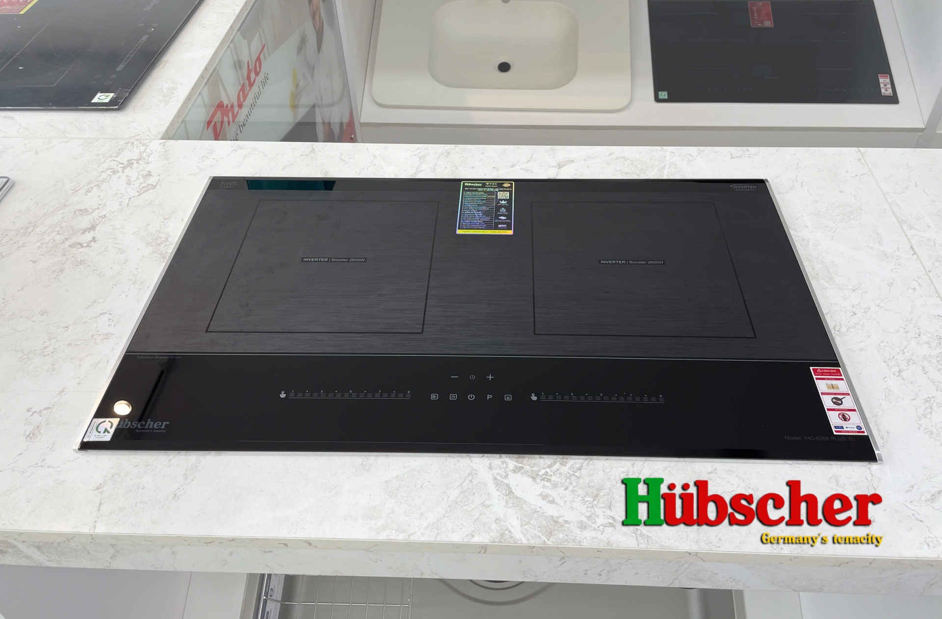 Bếp từ đôi Hubscher model: IHC-6268 PLUS.TL