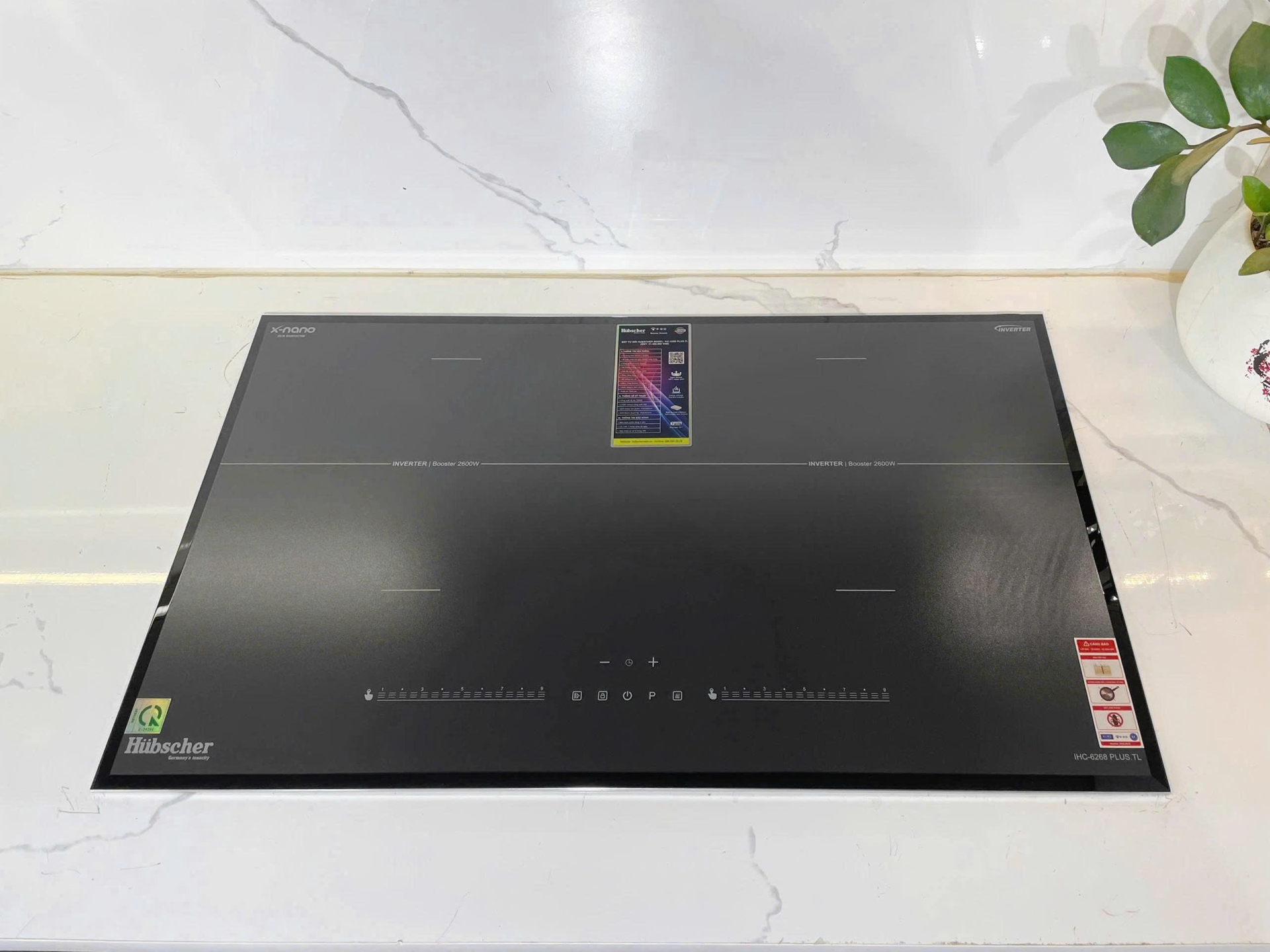 Bếp từ đôi Hubscher model: IHC-6268 PLUS.TL