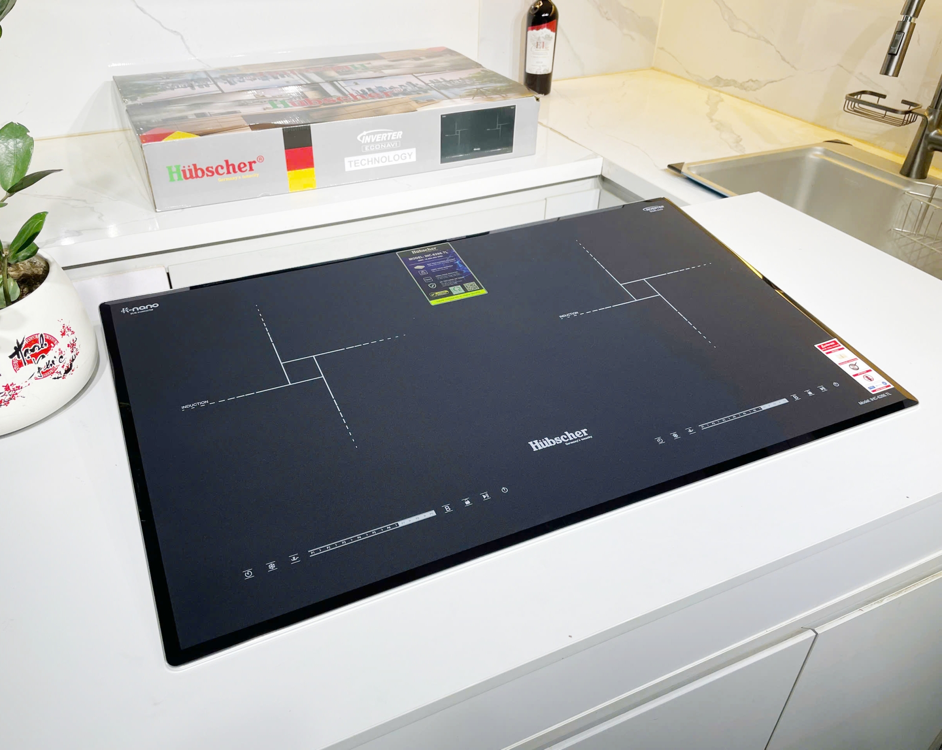 Bếp từ đôi hubscher model: IHC-6266.TL(Nano)