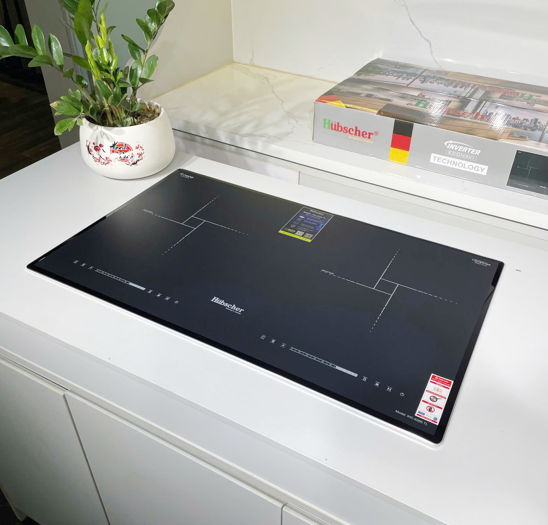 Bếp từ đôi hubscher model: IHC-6266.TL(Nano)