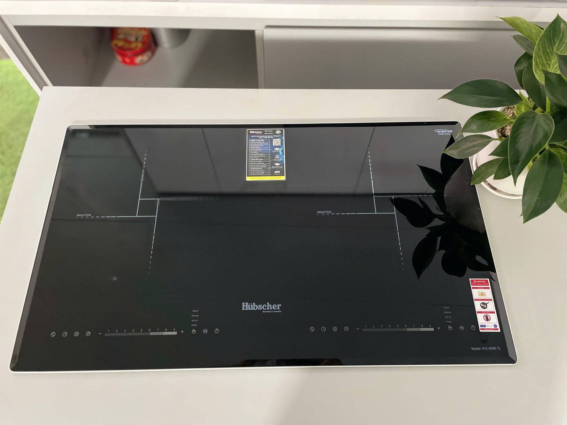 Bếp từ đôi hubscher model: IHC-6266.TL(Nano)