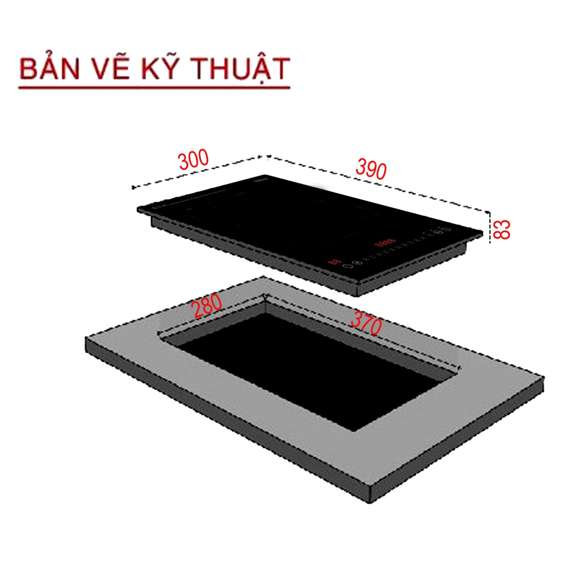 Bếp từ đơn Hubscher model: IHC-1128.TL