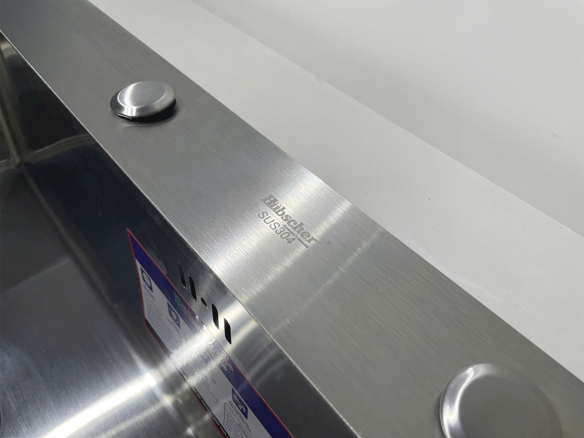 Chậu rửa bát 1 hố Hubscher CR1HĐ KT_60*45