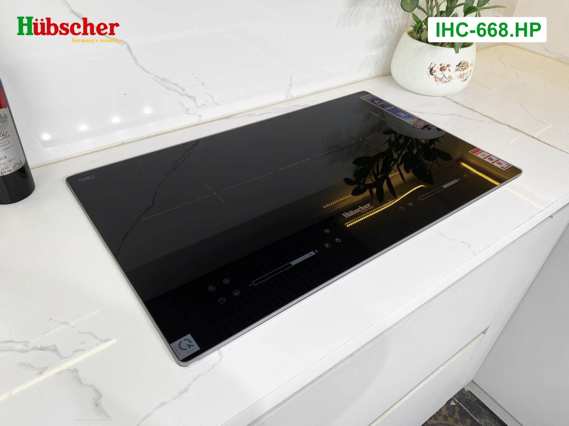 Bếp từ đôi Hubscher Model: IHC-668.HP