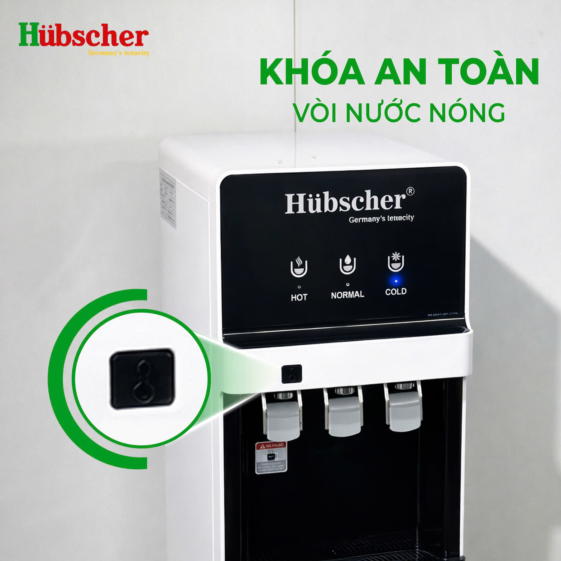 Cây nước nóng lạnh hút bình HC-9CL.3V