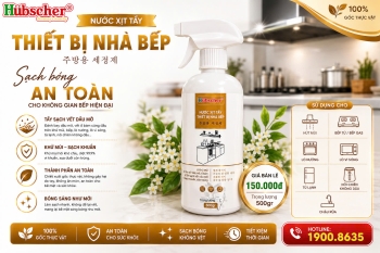 Nước xịt tẩy vệ sinh thiết bị nhà bếp đa năng. Chính hãng Hubscher Việt Nam