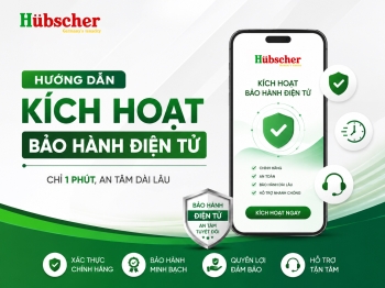 Hướng Dẫn Kích Hoạt Bảo Hành Điện Tử Hubscher | Chỉ 1 Phút, An Tâm Dài Lâu