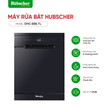 Máy Rửa Bát Hubscher Model: DHC-888.TL