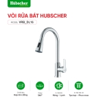 Vòi rửa bát dây rút đồng Hubscher VRB_Dl16