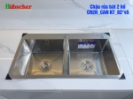 Chậu rửa bát 2 hố Hubscher Model: CR2H_CAN KT_82*45