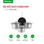 Bộ nồi Inox Hubscher 1102 cao cấp