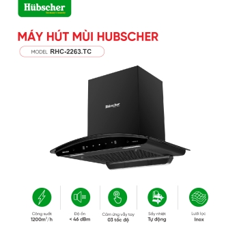 Máy hút mùi Hubscher model: RHC-2263.TC