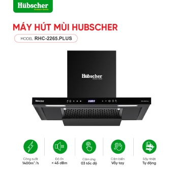 Máy hút mùi Hubscher model: RHC-2265.PLUS