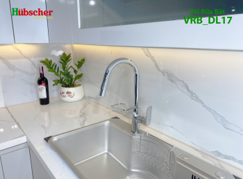 Vòi rửa bát dây rút đồng Hubscher VRB_DL17
